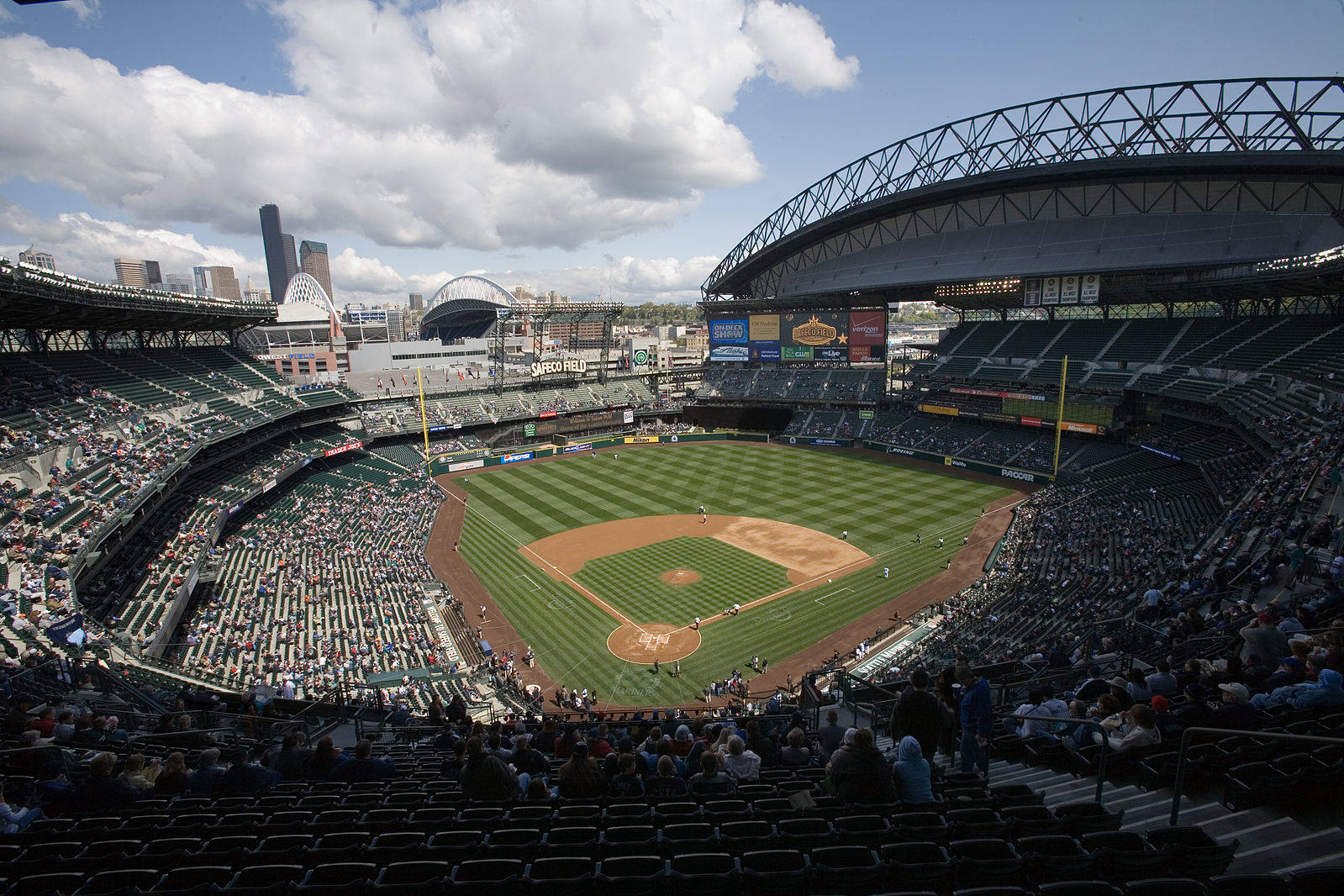 The amended ordinance will allocate $135 million in lodging tax revenues for Safeco Field upkeep over the next two decades. Photo by Cacophony/Wikipedia Commons