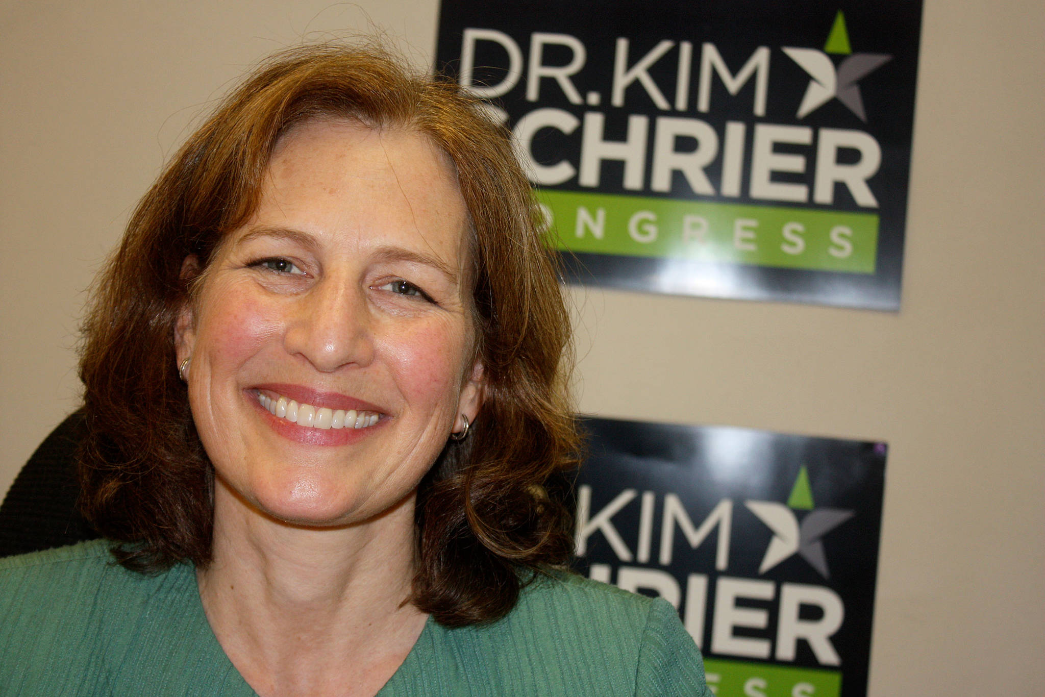 Kim Schrier is the Democratic candidate for the 8th Congressional District. Photo by John Stang