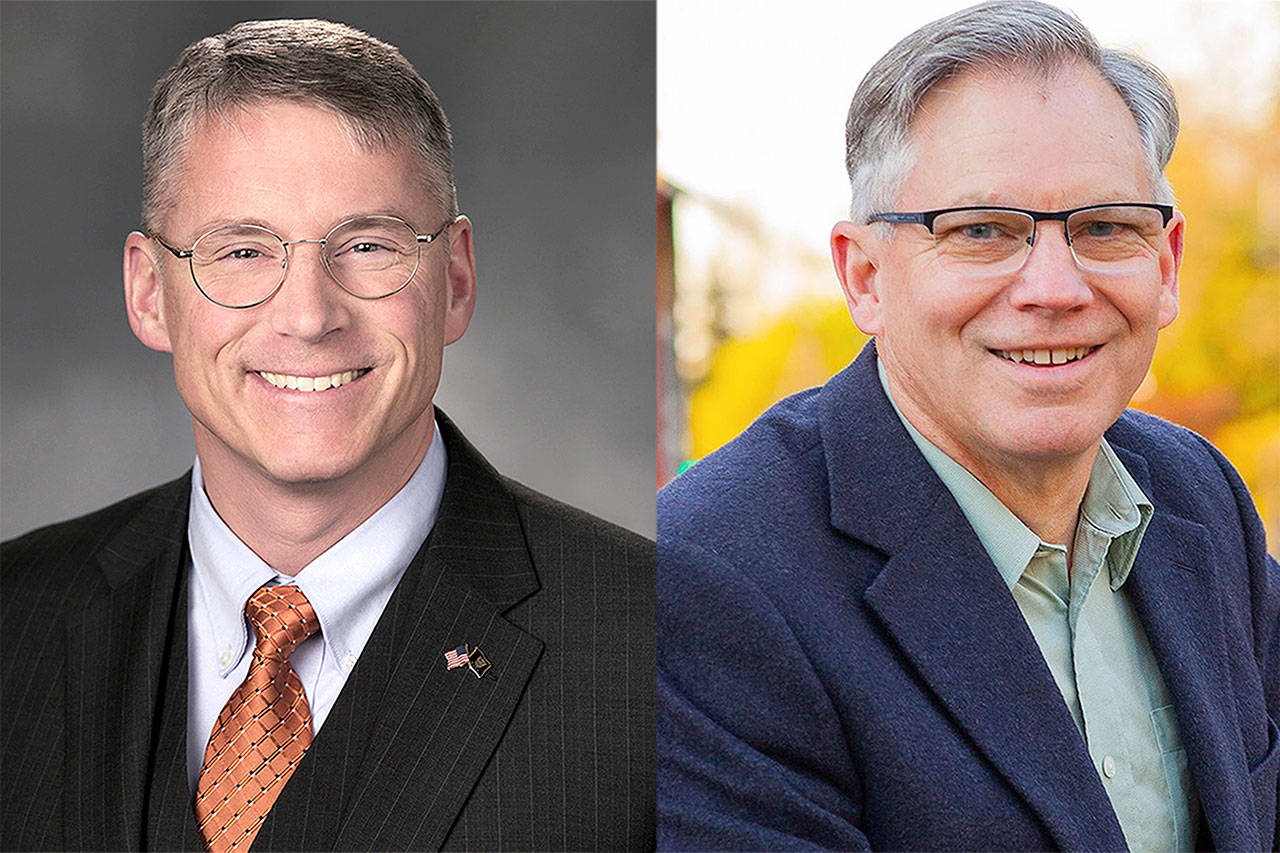 Republican Chad Magendanz and Democrat Bill Ramos are running for Legislative District 5 position.