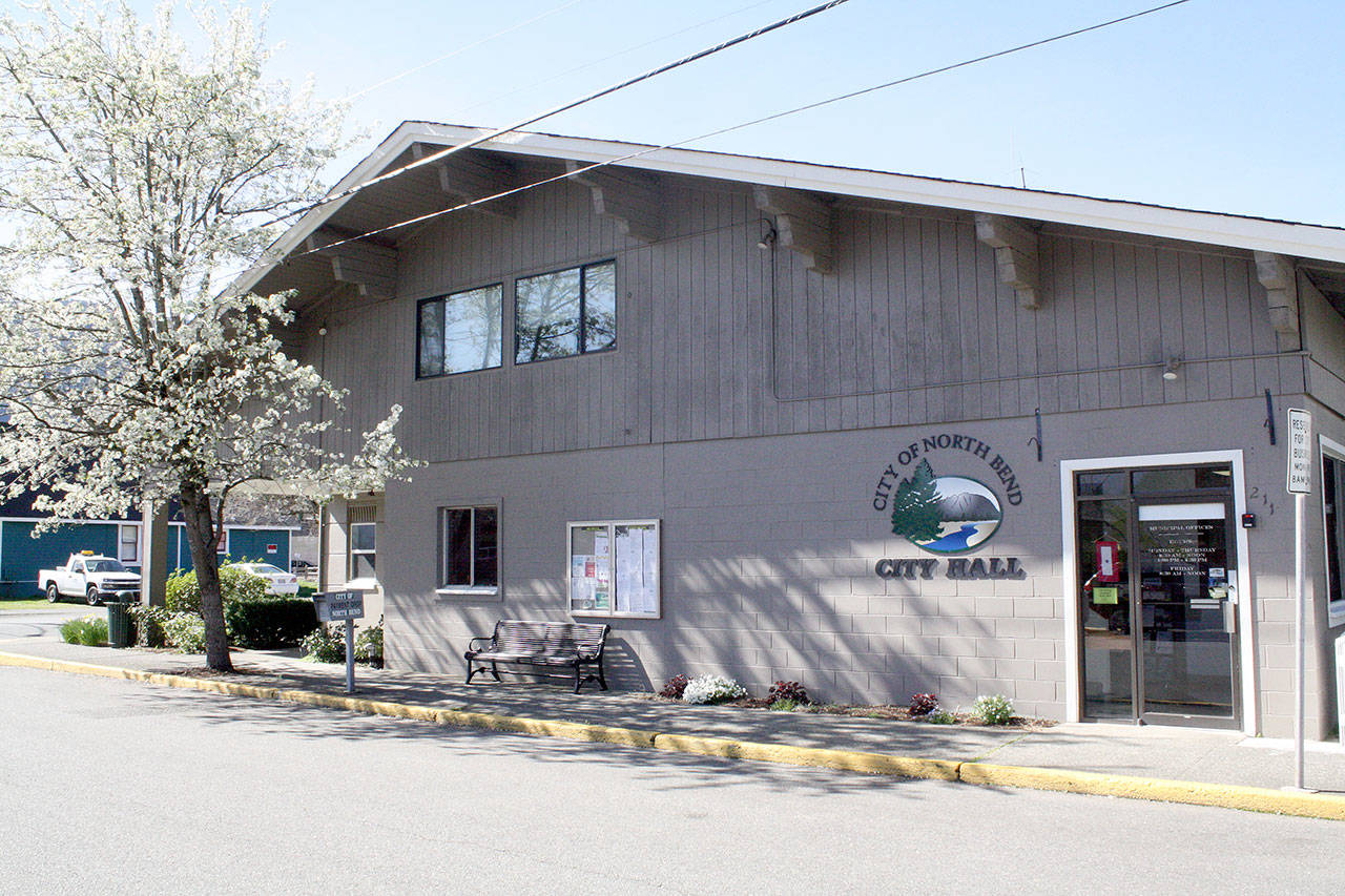 The North Bend City Council discussed possible proper tax and General Facilities Charge increases. File Photo