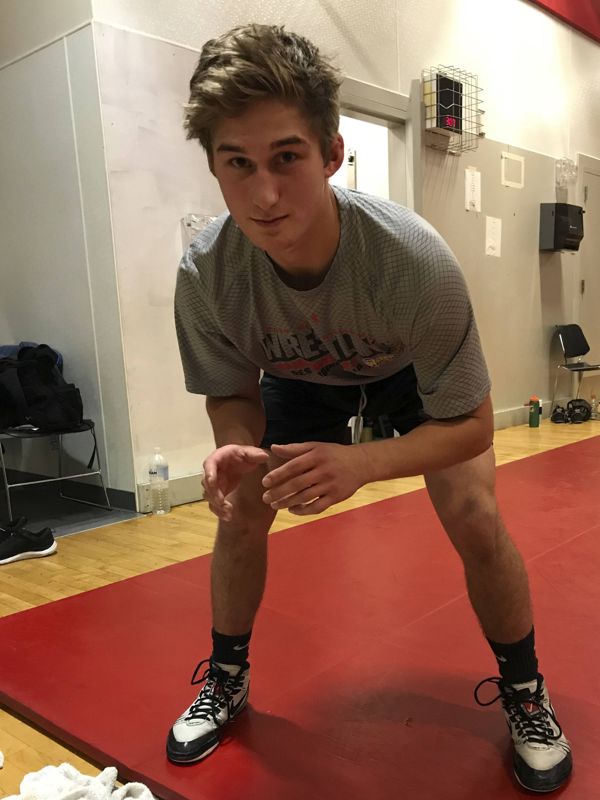 Mount Si Wildcats senior wrestler Spencer Marenco went 1-2 at the Mat Classic Class 4A state wrestling tournament during his junior season. Marenco said his goal this season is to win a state championship in his final year of high school wrestling. Shaun Scott, staff photo
