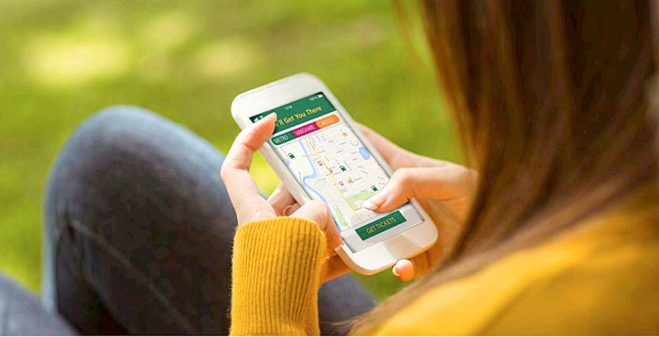 On Dec. 3, King County Metro launched their new pilot program in partnership with the carpooling apps Waze Carpool and Scoop. The partnership will help commuters find carpooling partners and provide more mobility options to area workers. Courtesy of King County Metro.