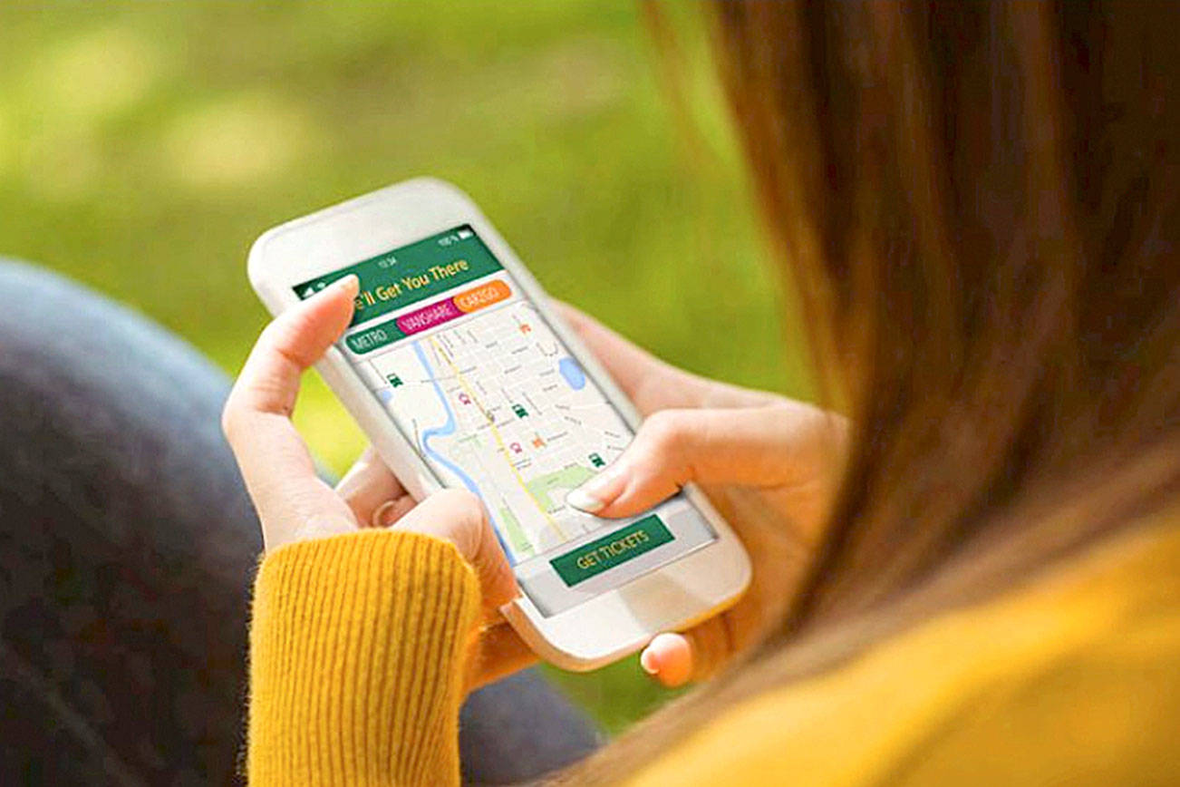 On Dec. 3, King County Metro launched their new pilot program in partnership with the carpooling apps Waze Carpool and Scoop. The partnership will help commuters find carpooling partners and provide more mobility options to area workers. Courtesy of King County Metro.