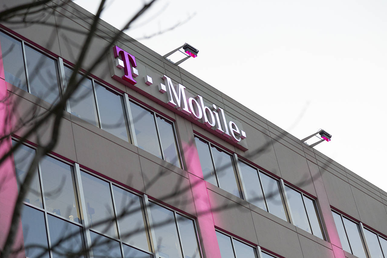 The T-Mobile Bellevue headquarters is the site of the alleged crimes committed by Huawei. Ashley Hiruko/staff photo