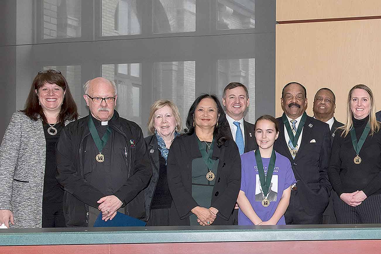 The King County Council awarded nine citizens the Martin Luther King Jr. Medal of Distinguished Service on Feb 27. Photo courtesy of King County council.