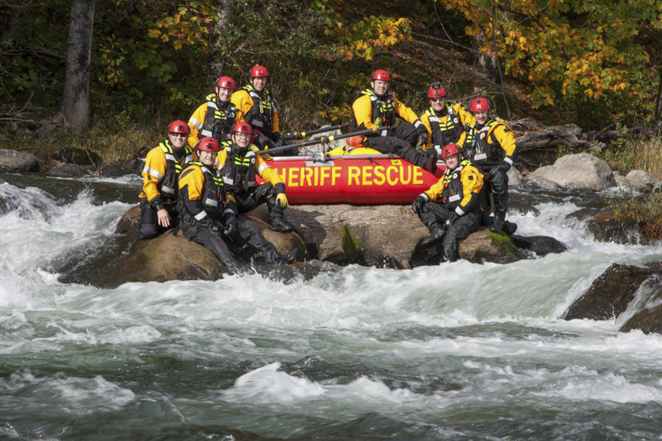 The King County Sheriff’s Office Marine Rescue Dive Unit will present a talk on river safety and river rescue and recovery at 7 p.m. on Monday, April 15, at the Sallal Grange & Community Hall in North Bend. Courtesy photo