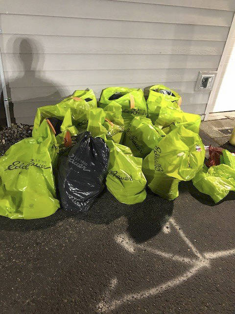 Stolen merchandise from multiple retailers were found in the suspects’ vehicles. Photo courtesy of Snoqualmie Police Department