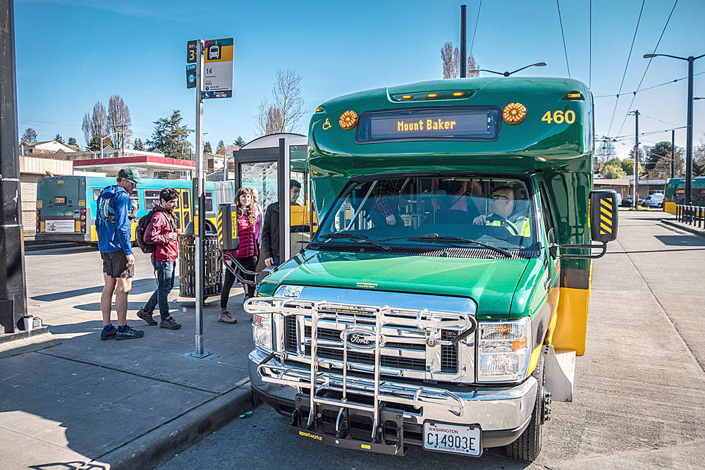 King County’s Trailhead Direct is returning on April 20 for a second full season. This year, the transit-to-trails service returns with more routes. Photo courtesy of King County Parks.