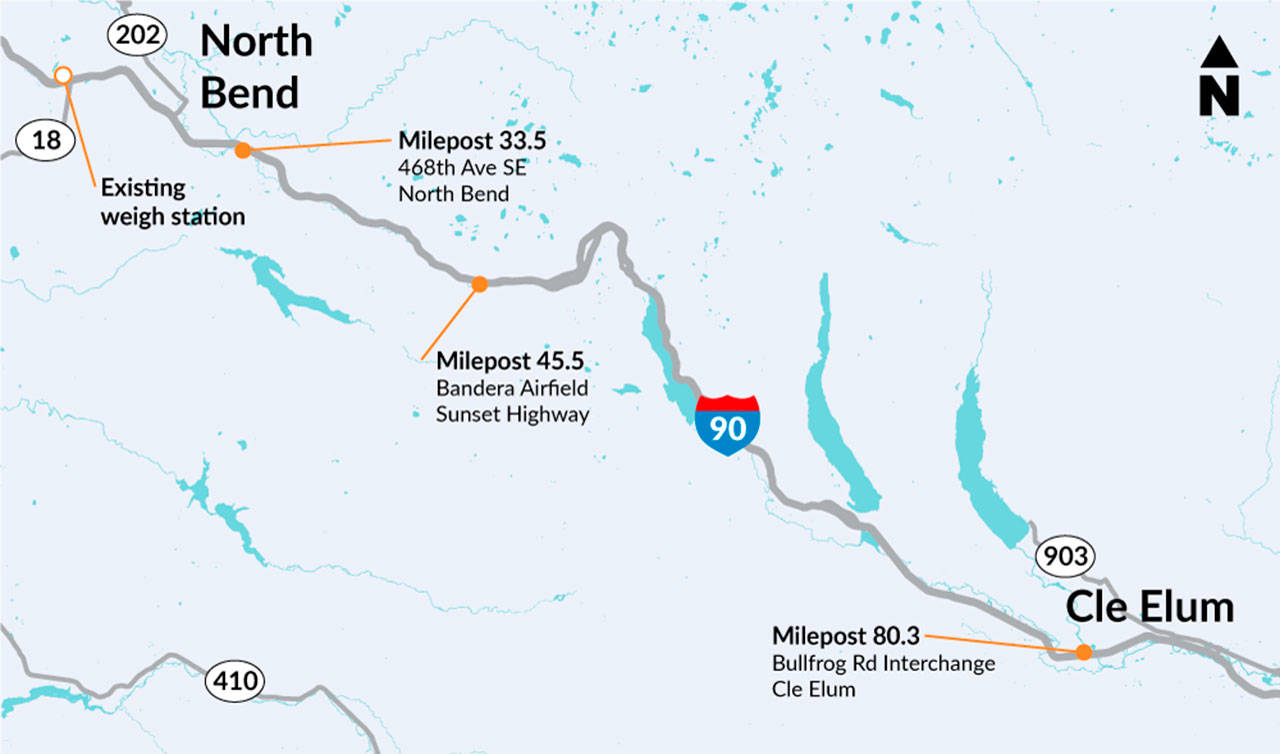 North Bend opposes proposed weigh station location near North Bend