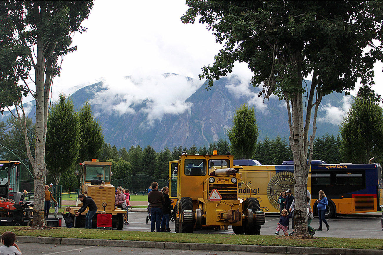 Madison Miller / staff photo                                 Snoqualmie hosted its first Big Truck Day on June 27.