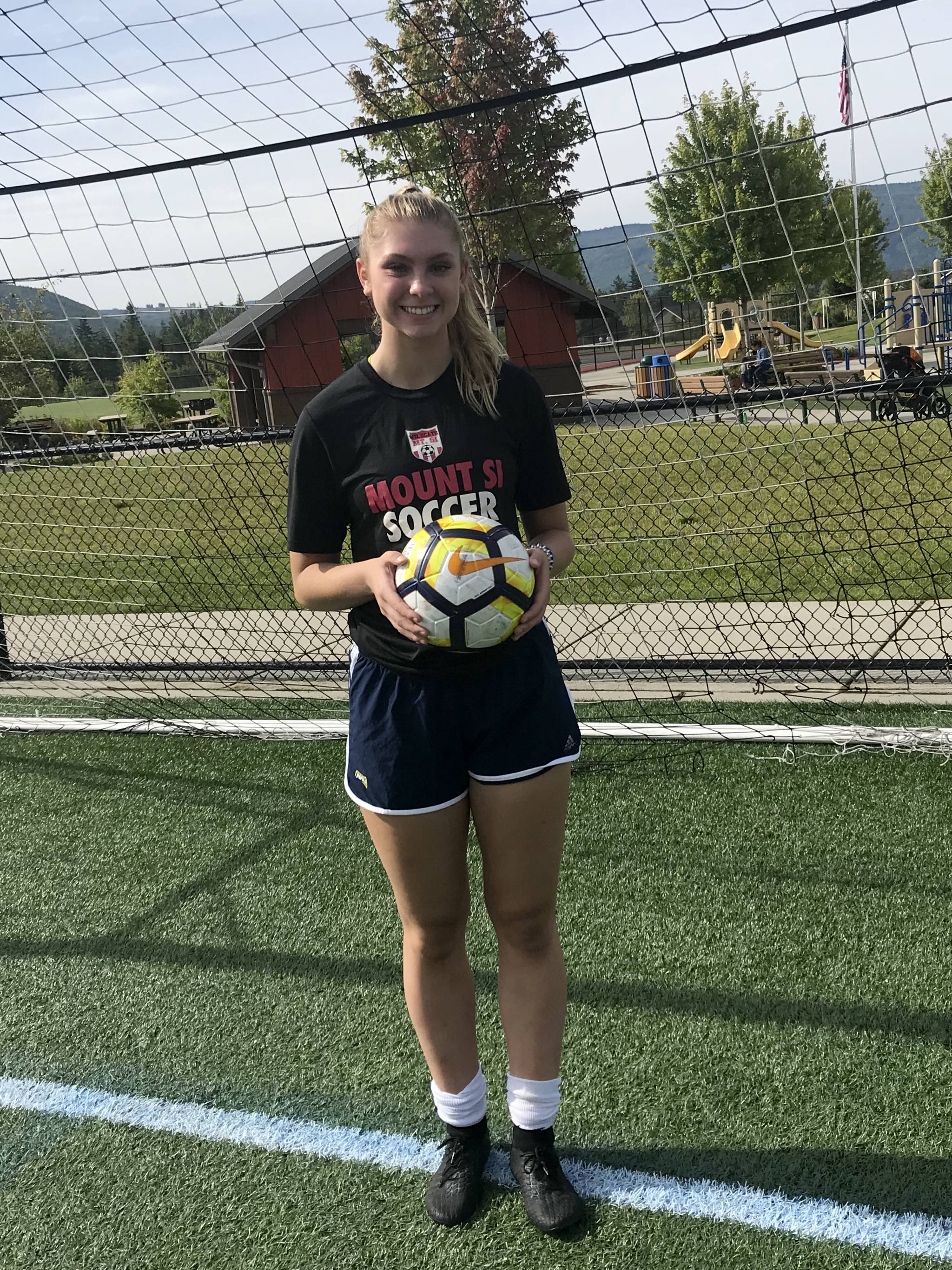 Mount Si Wildcats senior girls soccer player Joelle Buck will be in fourth season as a varsity player during the 2019 campaign this fall. Shaun Scott/staff photo