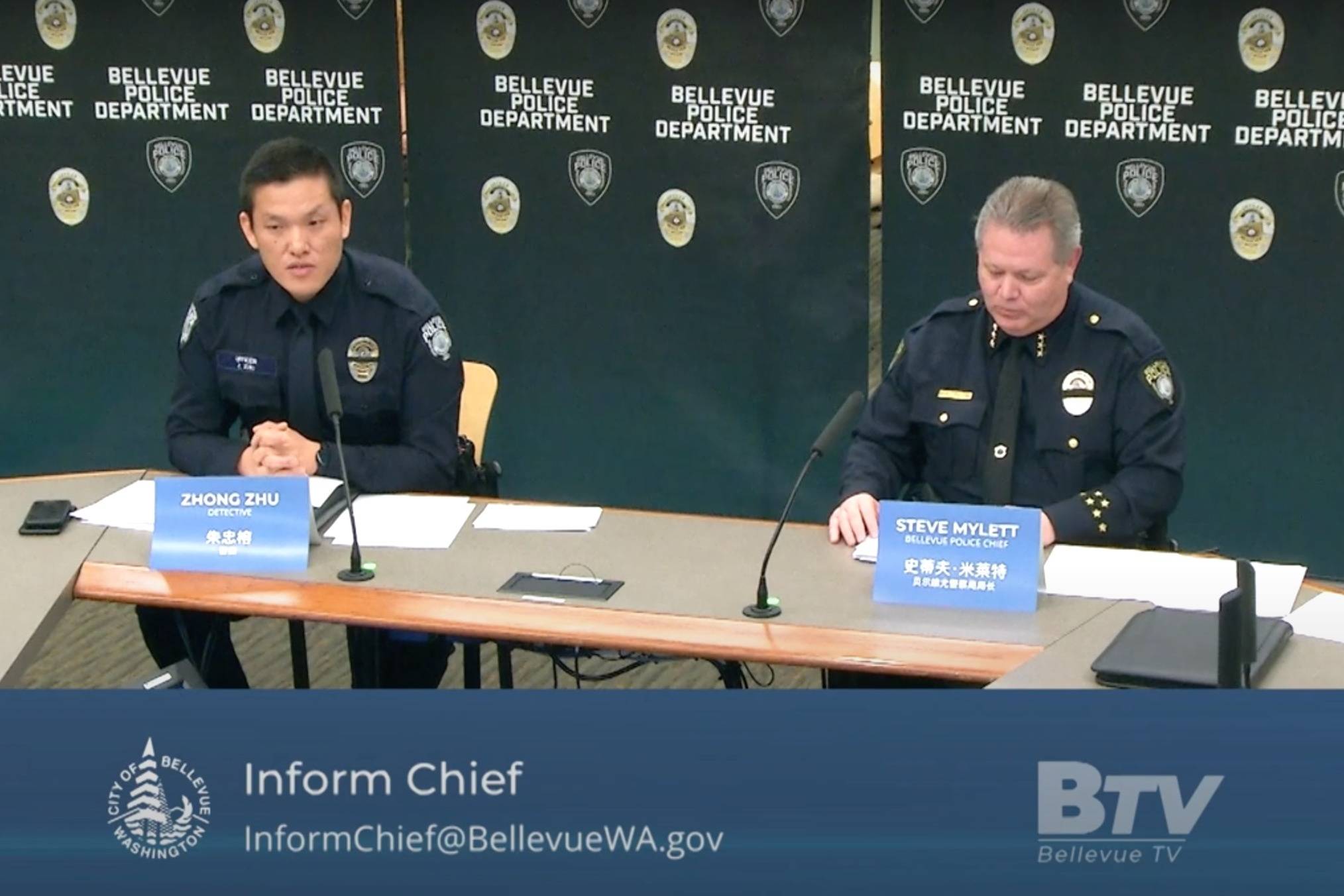 Bellevue police town hall addresses racism stemming from COVID-19 outbreak