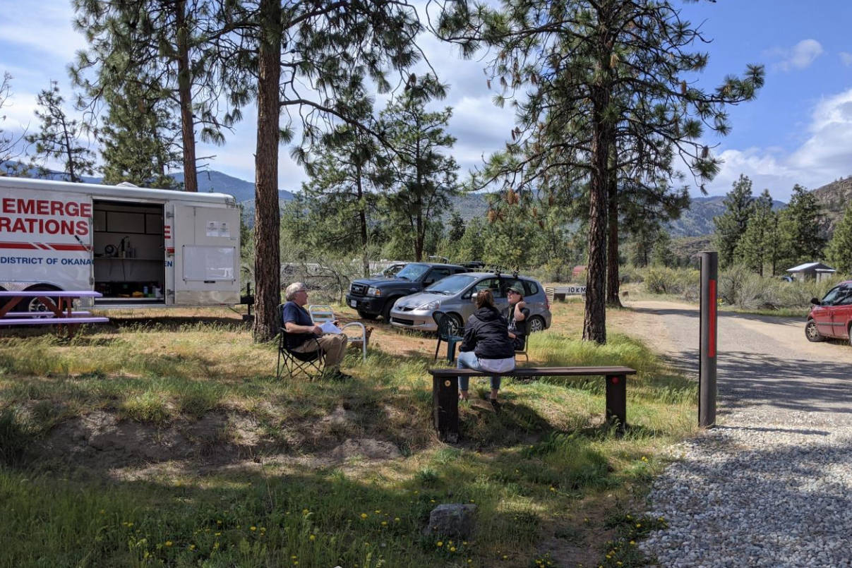 Loose Bay Campground has been open to seasonal workers since May 1. The The Regional District of Okanagan-Simlkameen (RDOS) has taken numerous steps to ensure all necessary COVID-19 precautions are taken. (Anne Benn / RDOS)