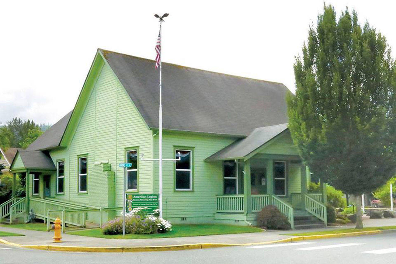 The Renton-Pickering Post 79 American Legion Hall, 38625 SE River St. in downtown Snoqualmie. File photo