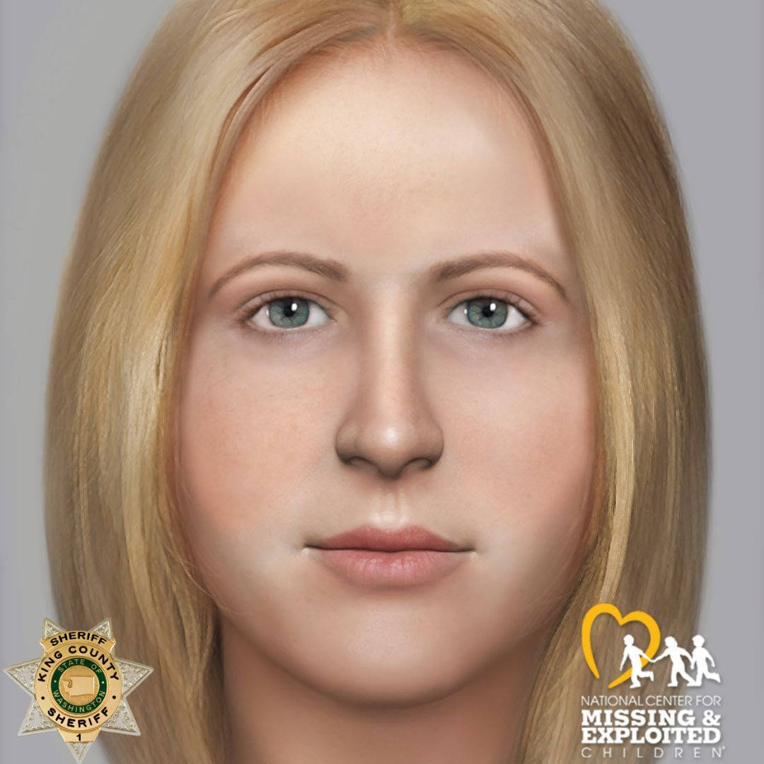 An artist’s image of an unknown victim of Green River killer Gary Ridgway. Courtesy image.
