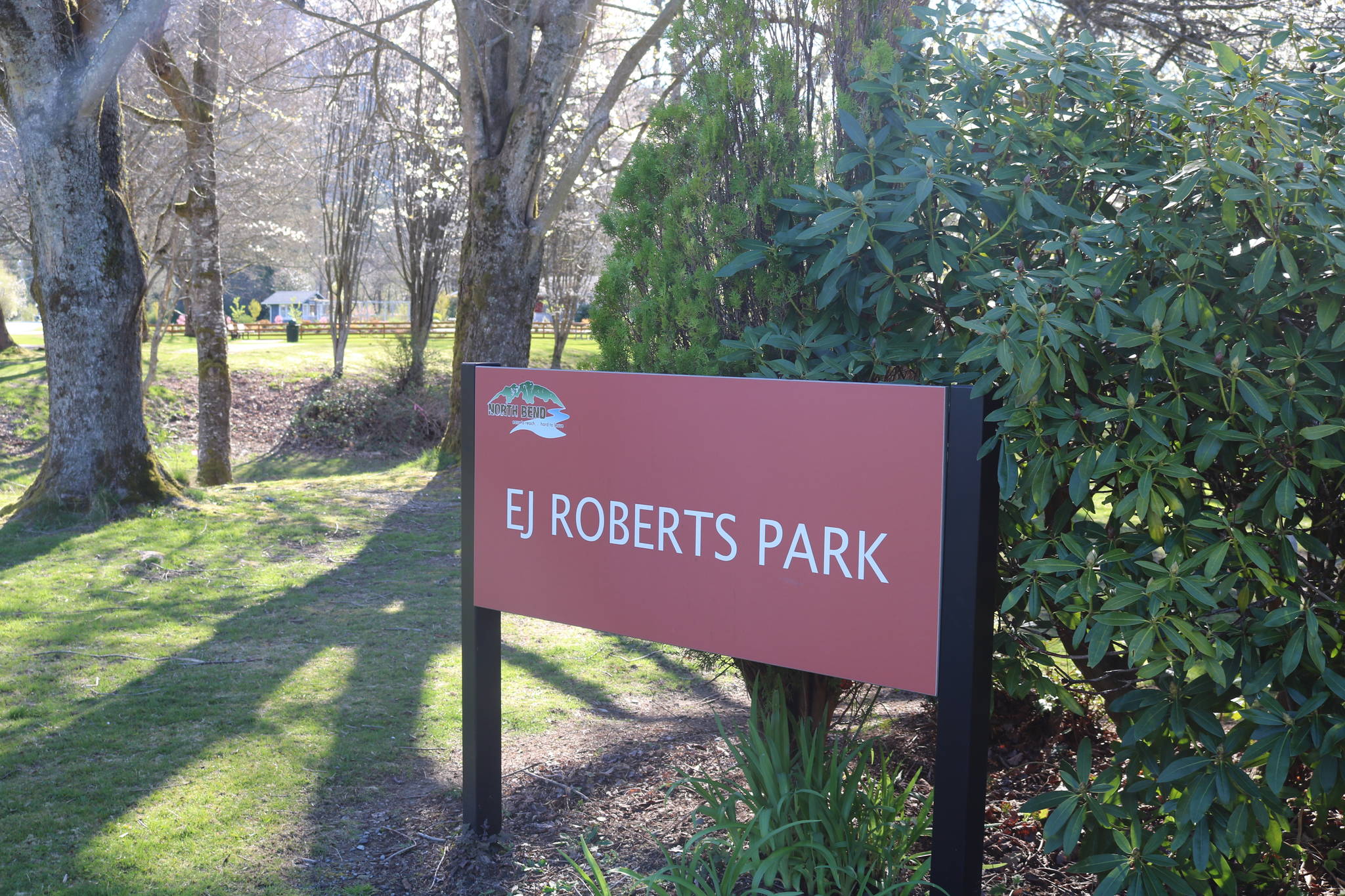 Aaron Kunkler/staff photo
EJ Roberts Park was named after a local real estate developer who in the 1940s included covenants in the Silver Creek neighborhood that barred people of color from living there.