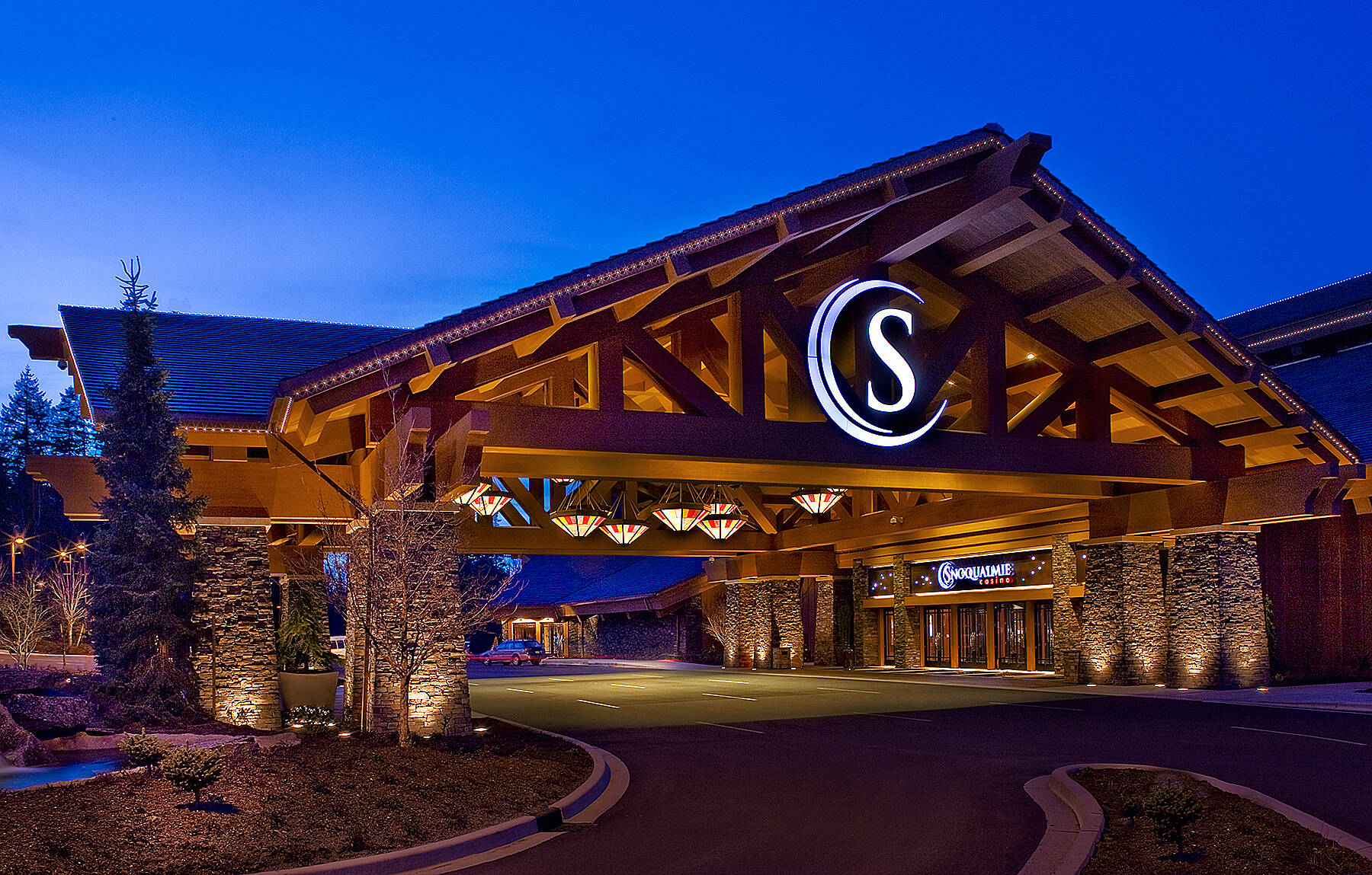 The Snoqualmie Casino, owned by the Snoqualmie Tribe. File Photo