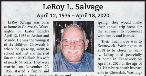 LeRoy L. Salvage | Obituary