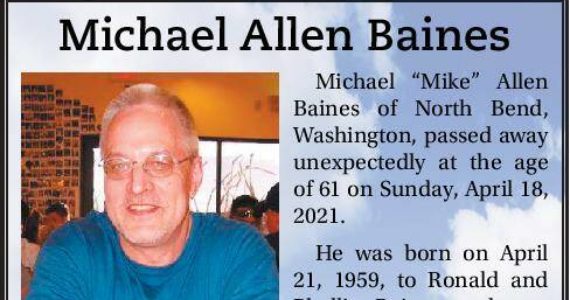 Michael Allen Baines | Obituary