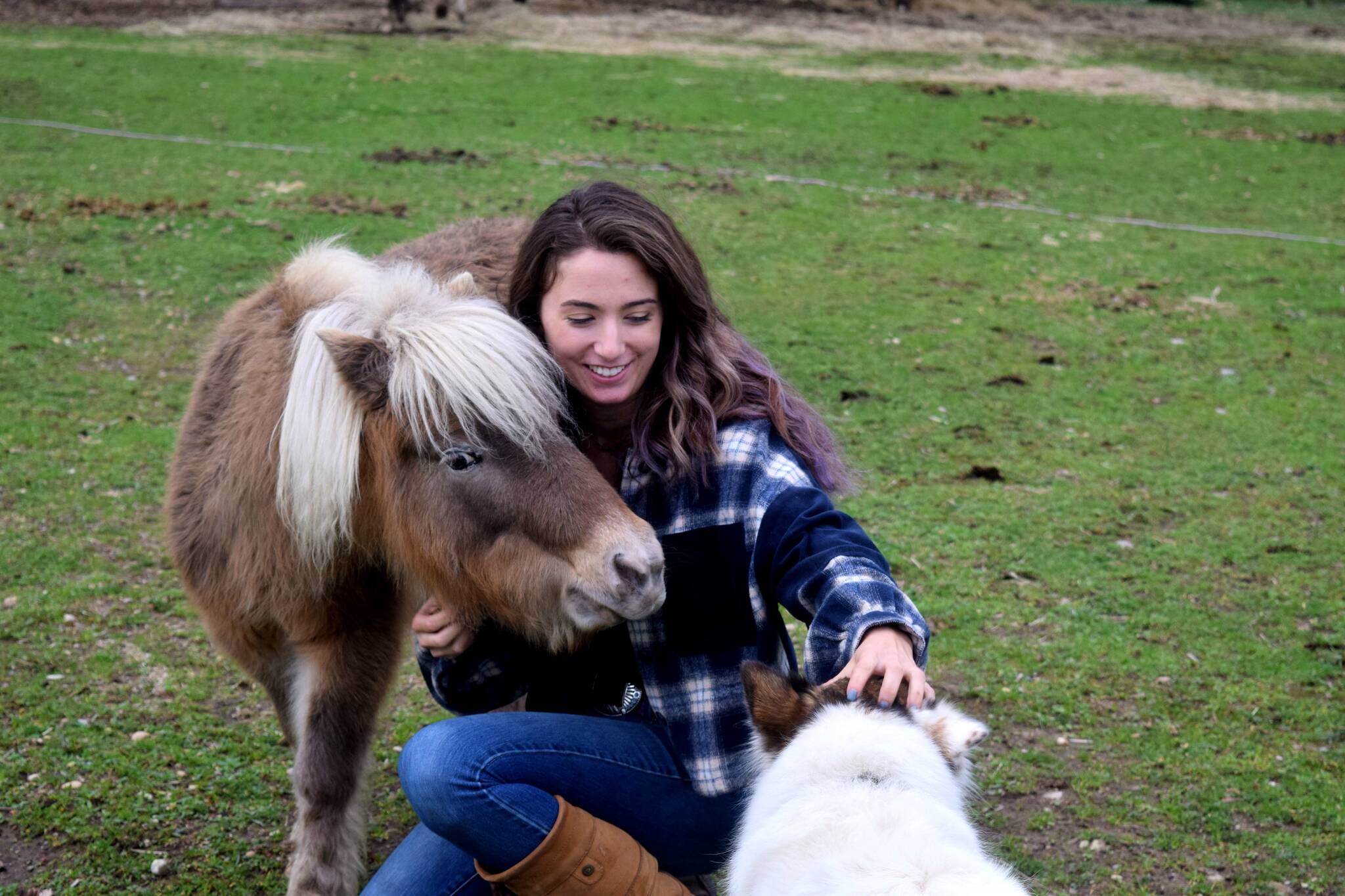 Katie Berman, founder of Kataluna Horse Rescue in Fall City. Photo Conor Wilson/Valley Record.