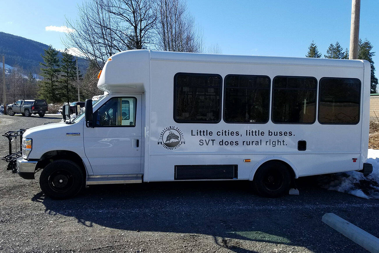 Valley Shuttle. Photo courtesy of Snoqualmie Valley Transportation