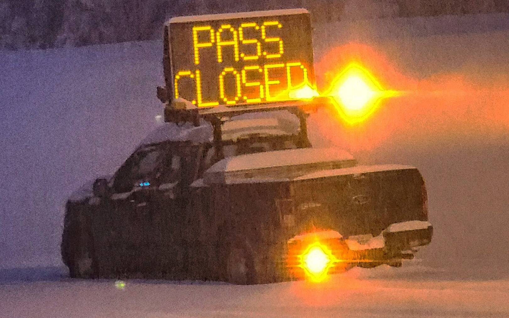 A Washington State Department of Transportation truck. Courtesy Photo