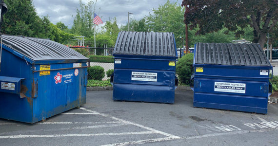 Republic Service dumpsters. File photo.