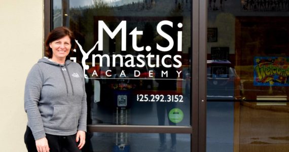 Kathy Caro, co-owner of the Mt. Si Gymnastics Academy. Photo by Conor Wilson/Valley Record