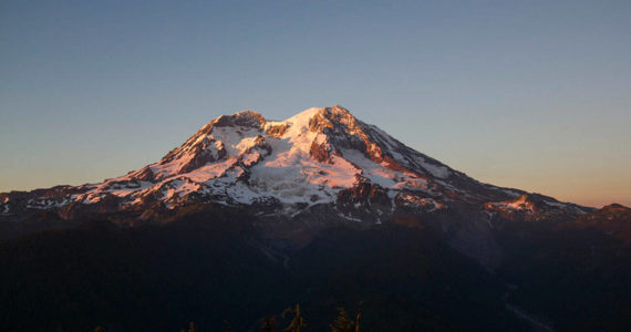 Sunset at Mount Rainier. NPS