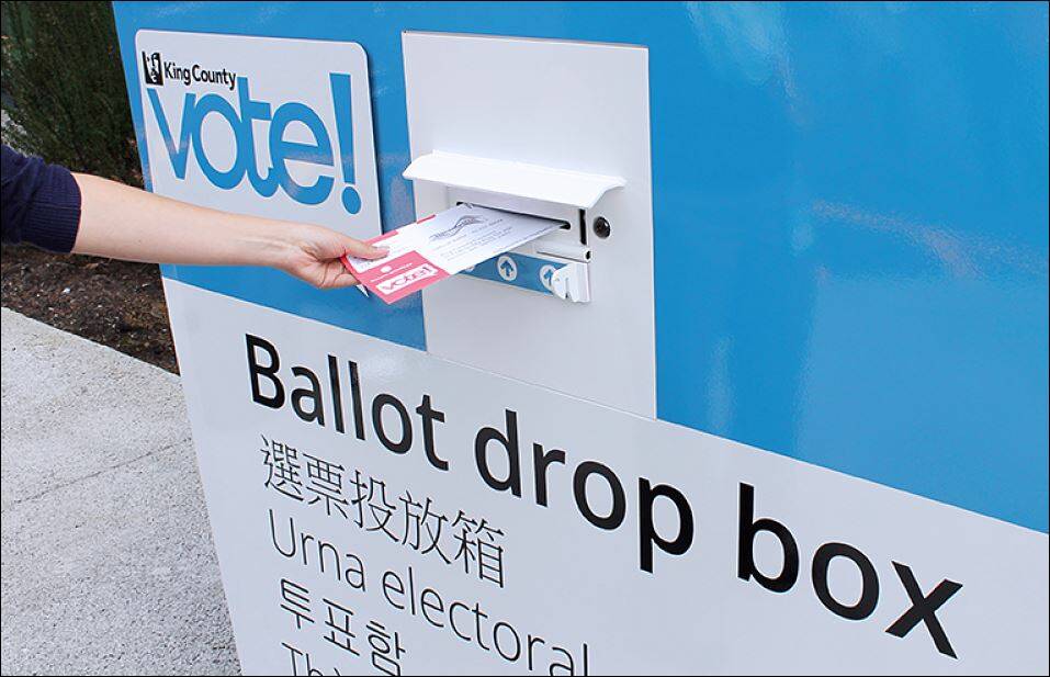 Tuesday, Nov. 8 is general election day. King County Elections
