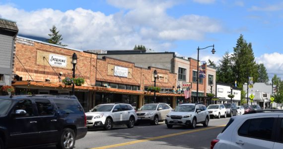 Conor Wilson / Valley Record
Downtown Snoqualmie on June 20.