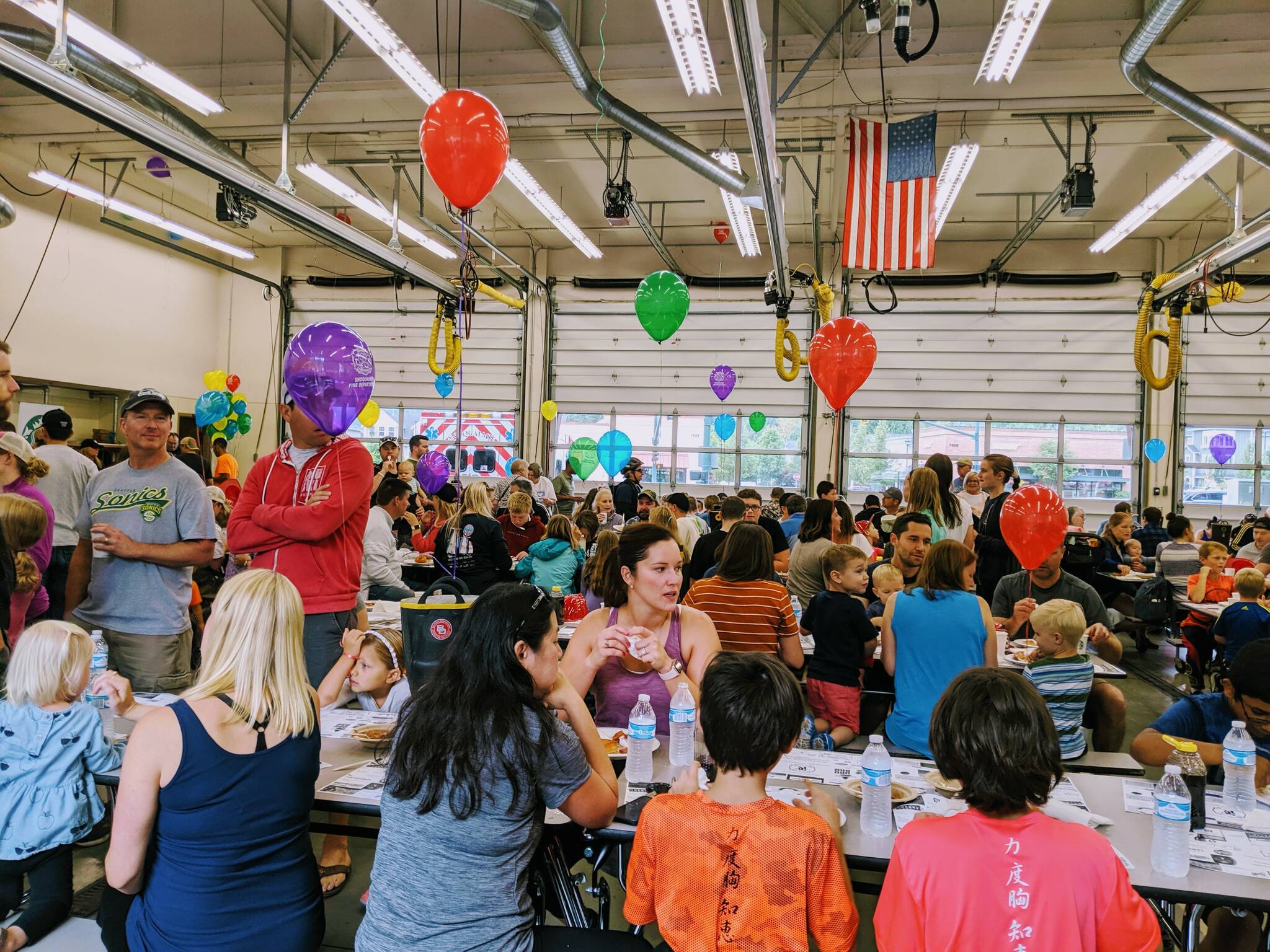 A previous pancake breakfast hosted by the Snoqualmie Fire Association. Courtesy Photo.