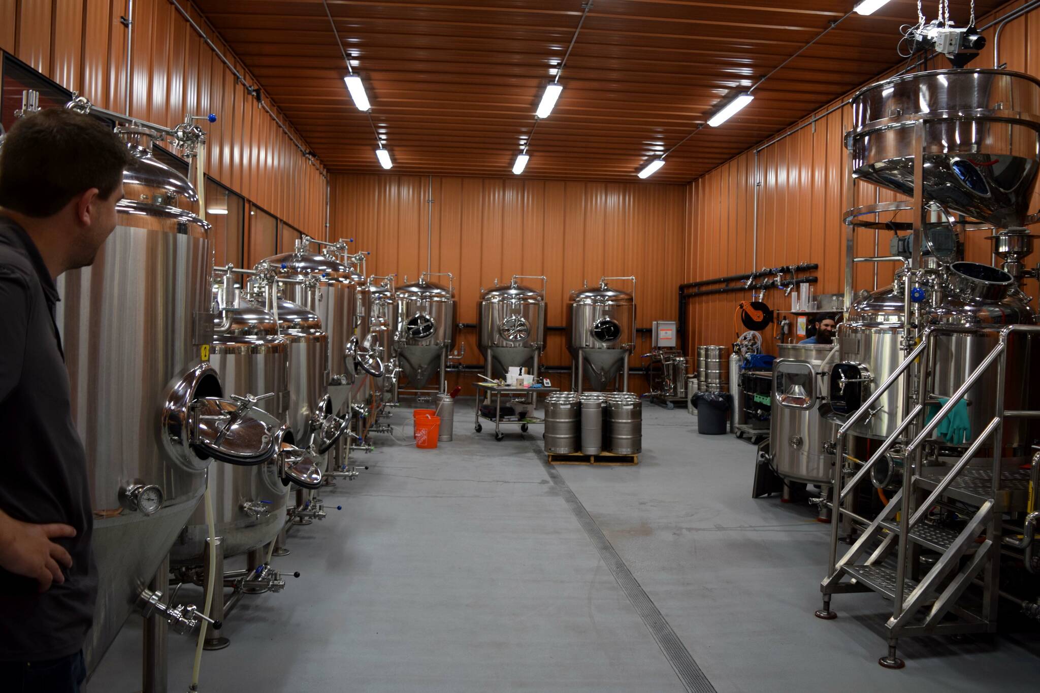 The new Remlinger Farms’ brewery. The brewery is open 12 to 8 p.m. Wednesday through Sunday at 32510 N.E. 32nd Street in Carnation. Photo by Conor Wilson/Valley Record.