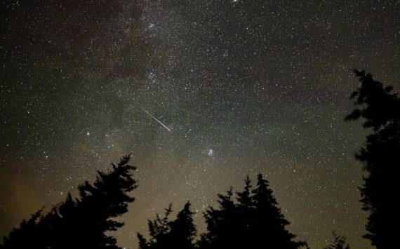 Perseid meteor shower in August 2021. Photo courtesy of Nasa.gov/Bill Ingalls