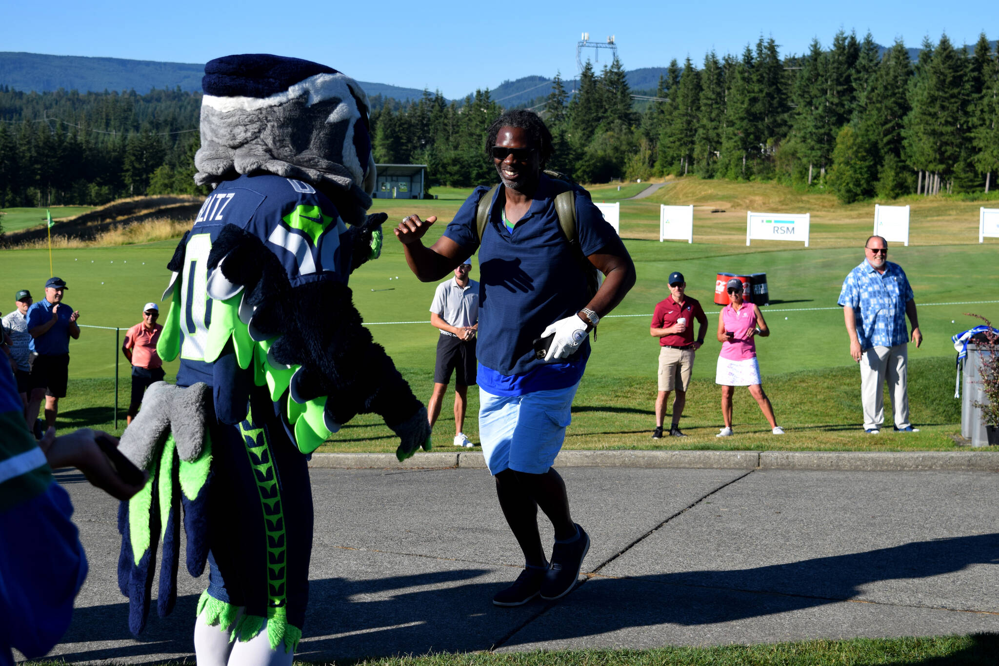 The Seahawks Rumble at the The Ridge charity fundraiser was held Aug. 8. Photo by Conor Wilson/Valley Record