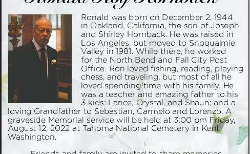 Ronald Roy Hornback | Obituary