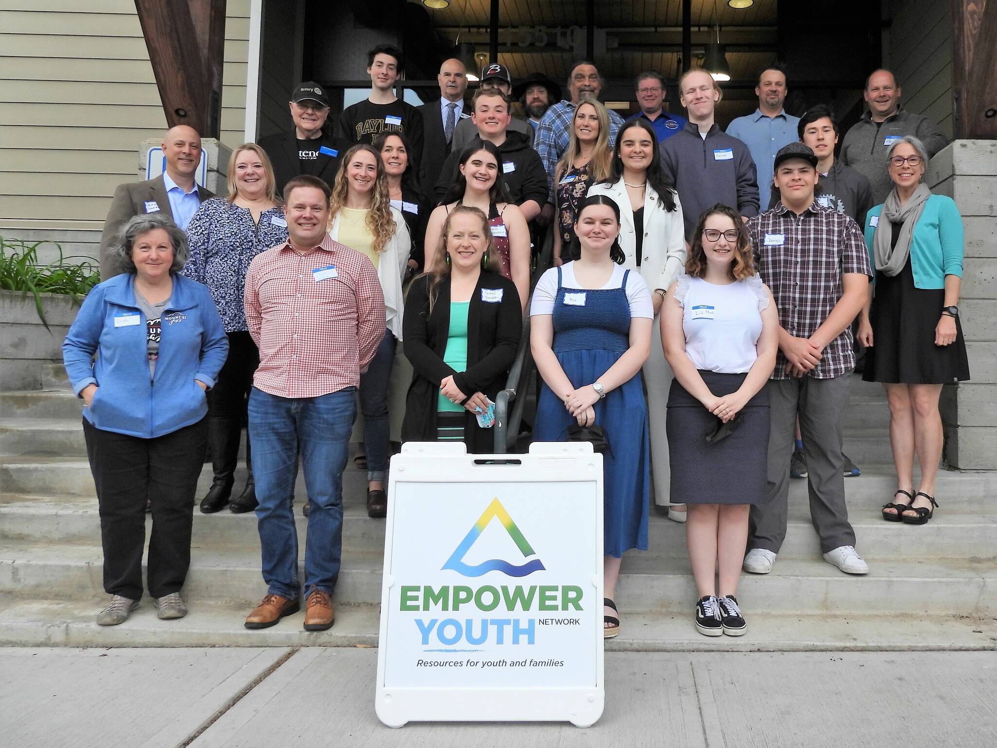 Courtesy file photo. Nominees at the Empower Youth Network 2022 Rise & Shine Volunteer Recognition Breakfast on June 8.