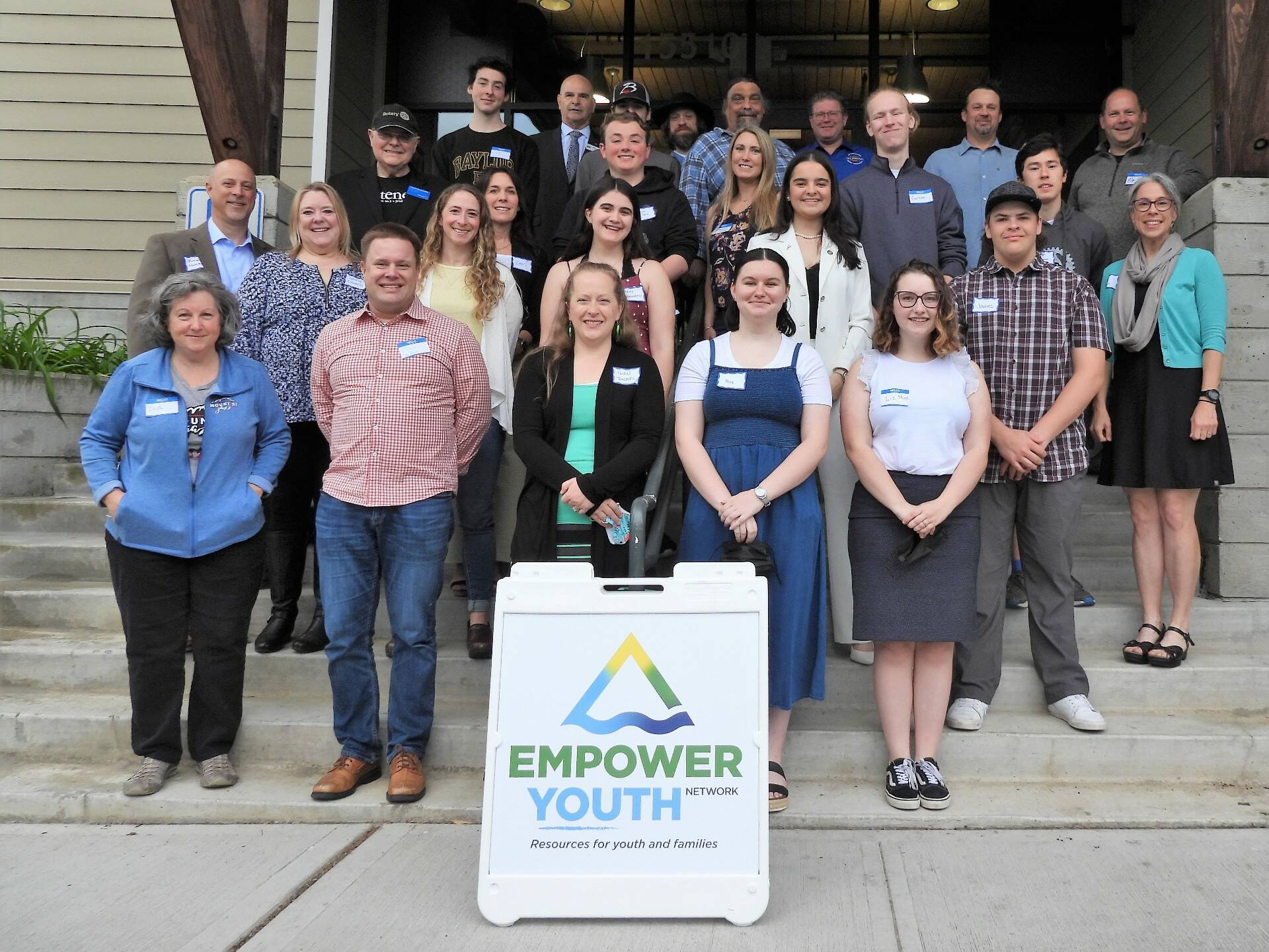 File photo 
Nominees at the Empower Youth Network 2022 Rise & Shine Volunteer Recognition Breakfast on June 8. Voters chose Empower as the best nonprofit in this year’s Best of the Valley contest.