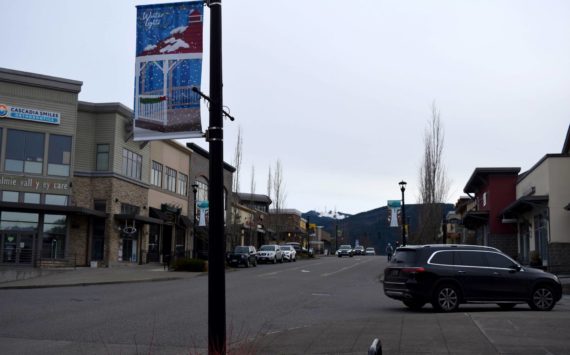 Businesses on Center Blvd. Southeast in Snoqualmie. Photo by Conor Wilson/Valley Record