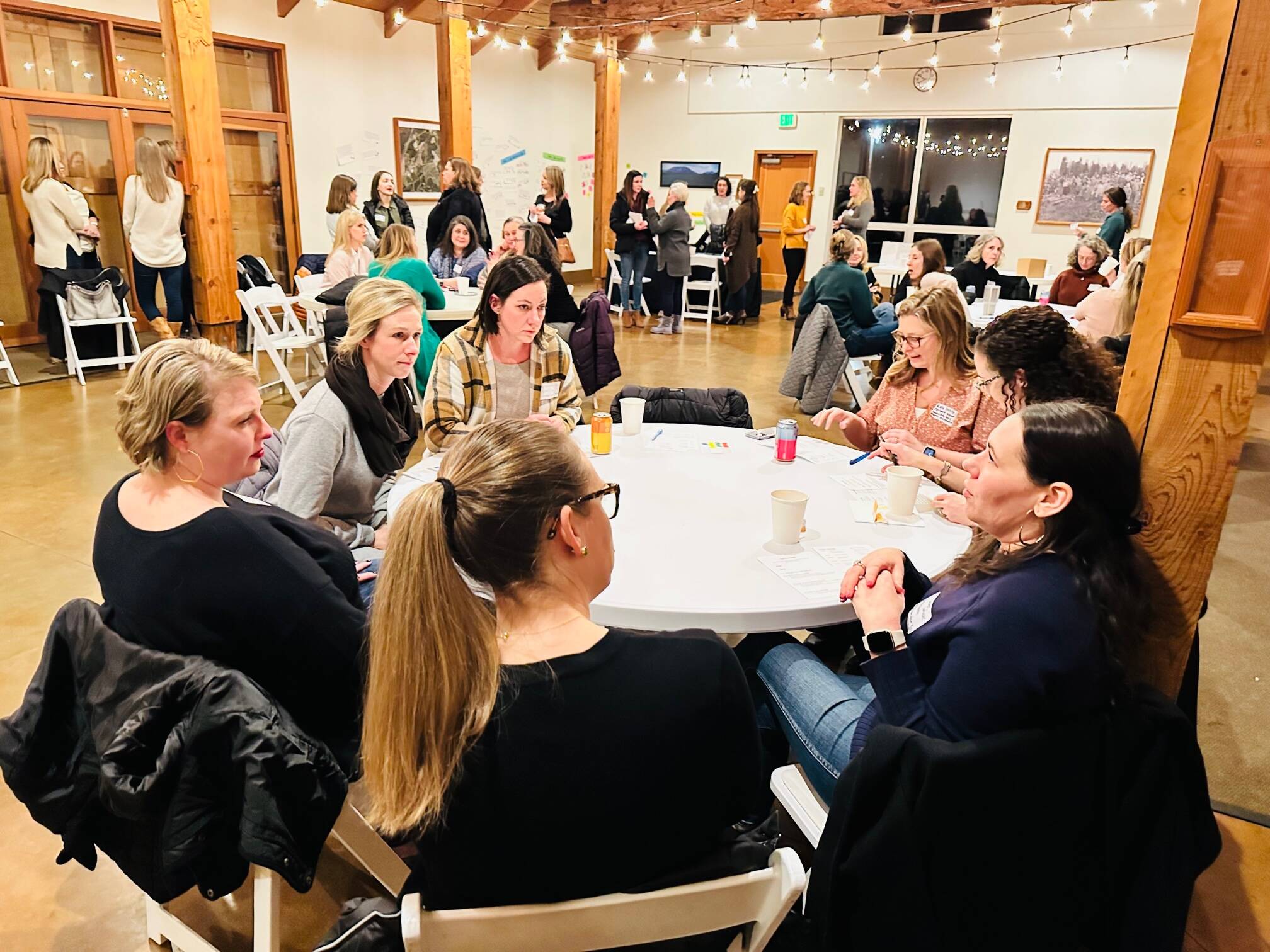 Courtesy photo.
Snoqualmie Valley Women in Leadership group’s inaugural gathering Jan. 31.