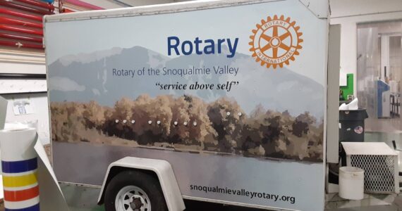 Courtesy photo
The Rotary Club of Snoqualmie Valley is gearing up for upcoming events across the Valley. Here’s the club’s new and improved beer trailer - posted March 8 on Facebook - coming to a festival near you.