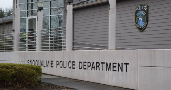 Outside of the Snoqualmie Police Department. File photo.