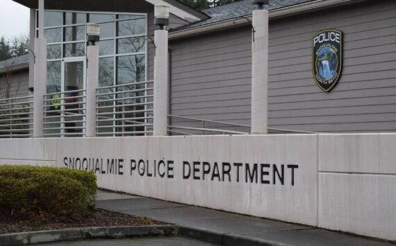 Outside of the Snoqualmie Police Department. File photo.