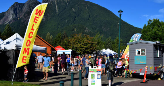 The North Bend Farmers Market on June 23, 2022.