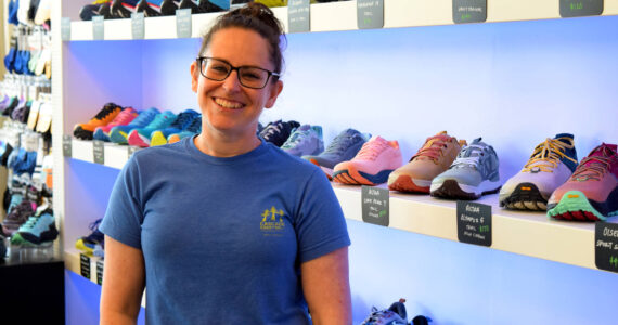 Photo by Conor Wilson/Valley Record.
Taryn Graham, owner of Snoqualmie Running.