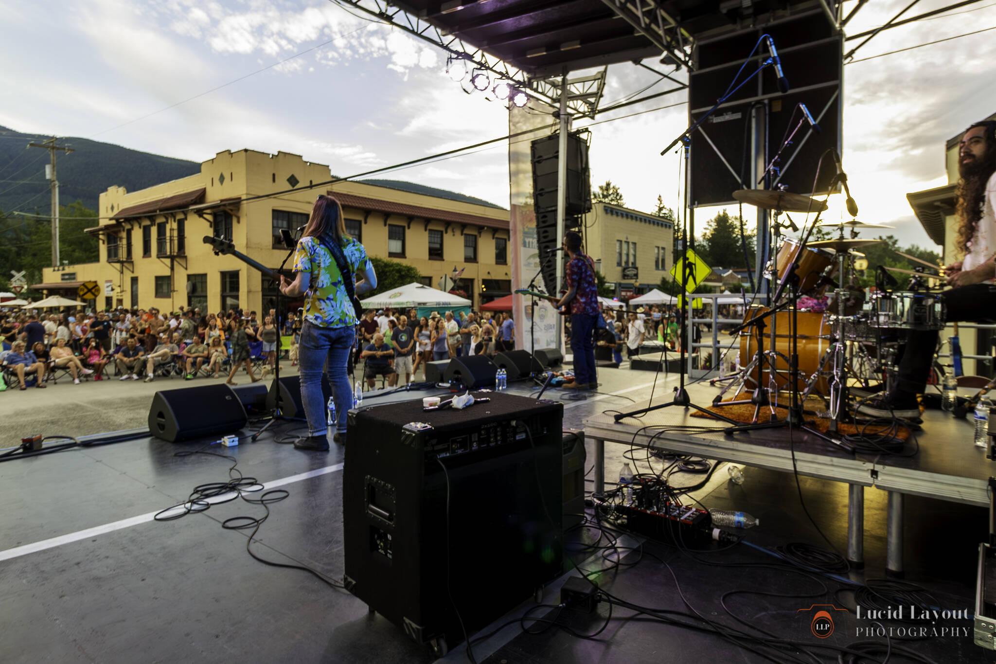 Nick Mardon performs at North Bend Block Party on July 15. All photos Courtesy of Lucid Layout Photograhpy.