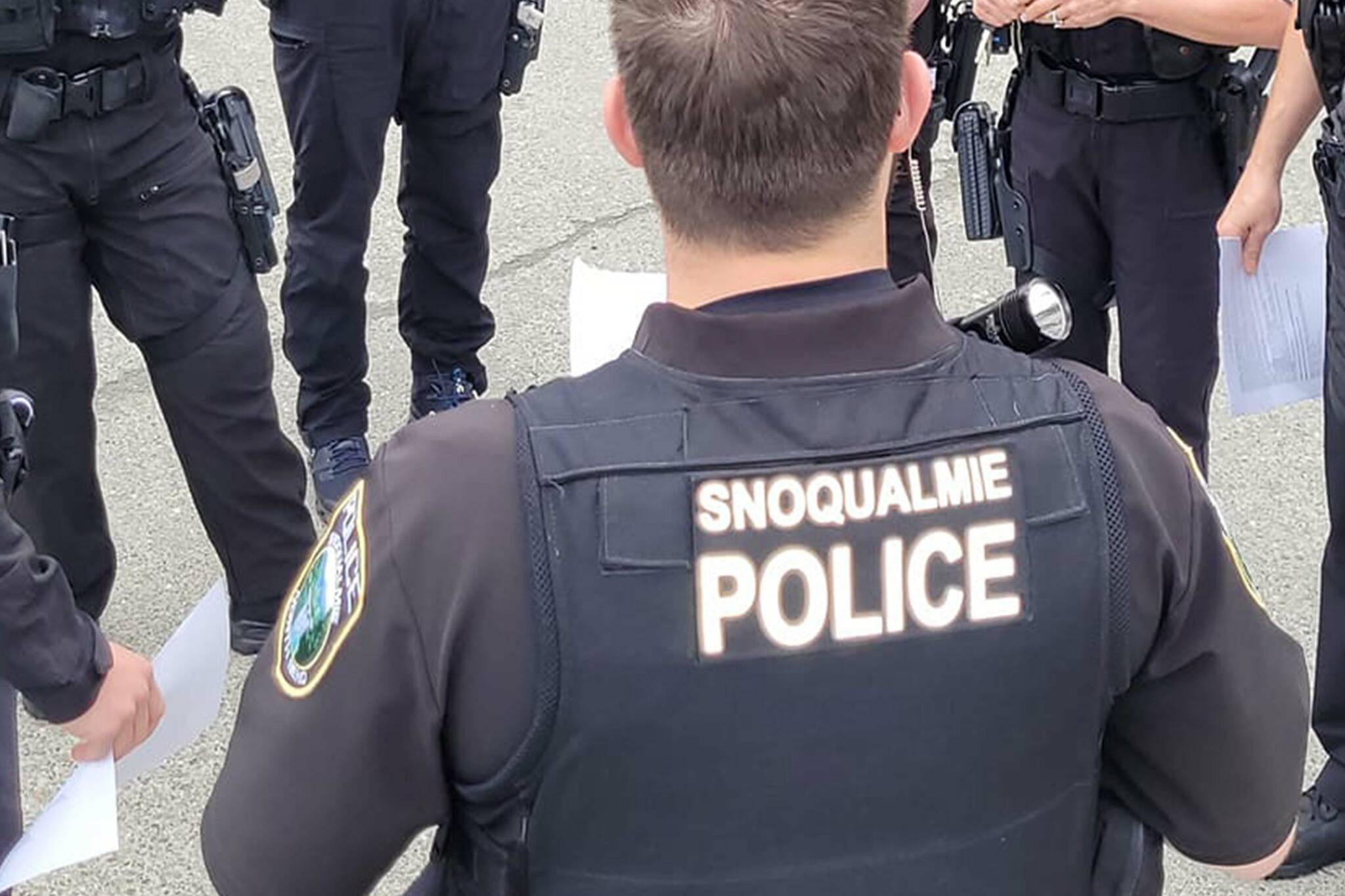 Snoqualmie Police officer. Courtesy photo.