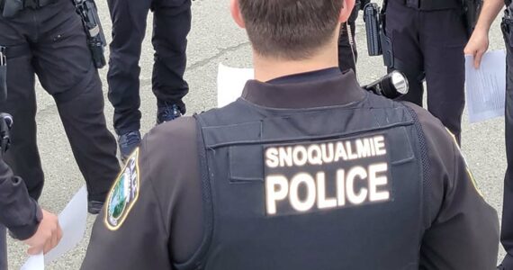 Snoqualmie Police officer. Courtesy photo.