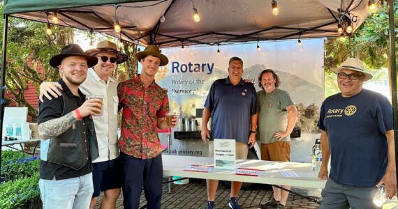 A scene from SipFest 2023, held July 8 at Snoqualmie Railroad Park. The event was hosted by the Rotary Club of Snoqualmie and Seattle Uncorked. (Photo courtesy of Rotary)