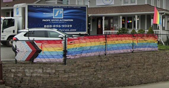 The Pride Wall in Duvall. (Courtesy photo)
